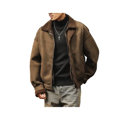 SOUL WORKER Бархат Feel Пальто Унисекс