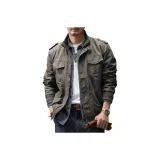 Армейский зеленый с флисовой подкладкой