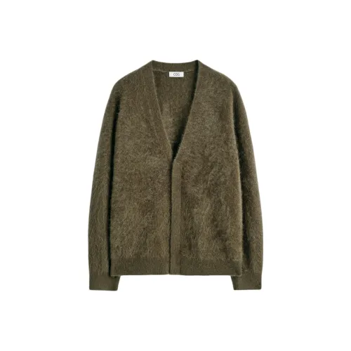 COS Темный хаки Мужские кашемировые свитеры