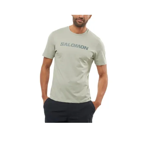 SALOMON OUTLIFE Светло-зеленые Мужские T-рубашки