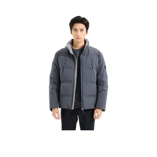 LESS IS MORE Темно-серый Мужской Пуховик