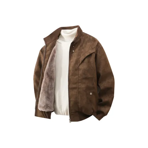 EMINU Унисекс Кожаные куртки