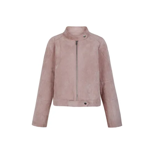 Розовые женские куртки