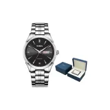 G2168 Natural Black Циферблат Стальной Браслет