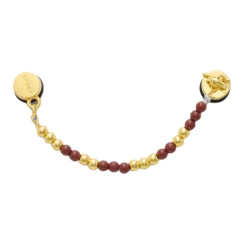 Crocs Цинковый сплав Обувь Пряжка Унисекс Золото