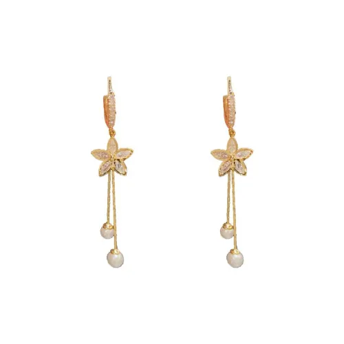 Серьги BONAS с цирконием женские