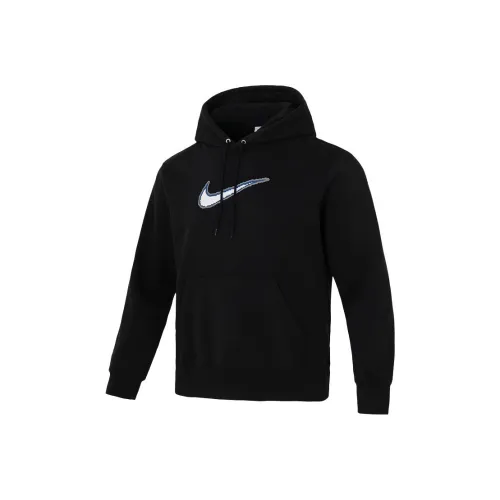 nike Мужские черные свитшоты