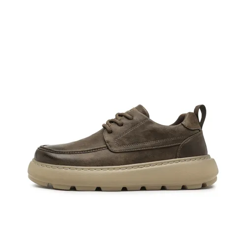 CAMOSI Низкий топ Повседневные кожаные туфли Мужские