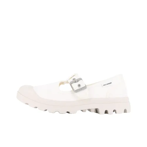 Палладий планшет туфли Мэри Джейн женские белые