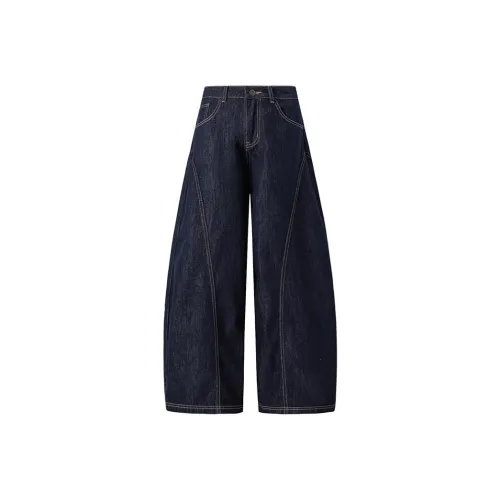 PAZZO Темно-синий женский джинсы