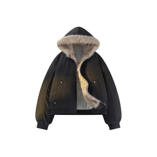 BLACK AT Унисекс Пуховики