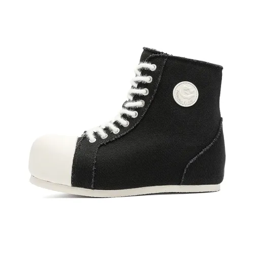 OUBT High Top Черные Мужские Кеды