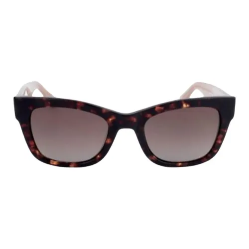 Kate Spade Экологичные Ацетатные Нерегулярные Формы Солнцезащитные Очки Женские Черные