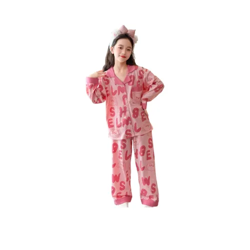 Lanza Домашний Комплект Весенний Осенний Розовый Подростки