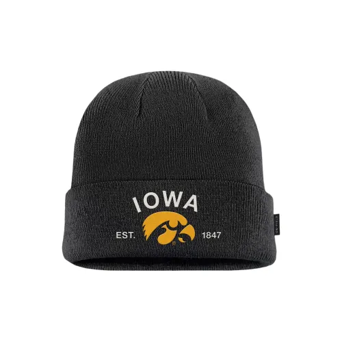 nike Акриловые шапки-бини Мужской Черный