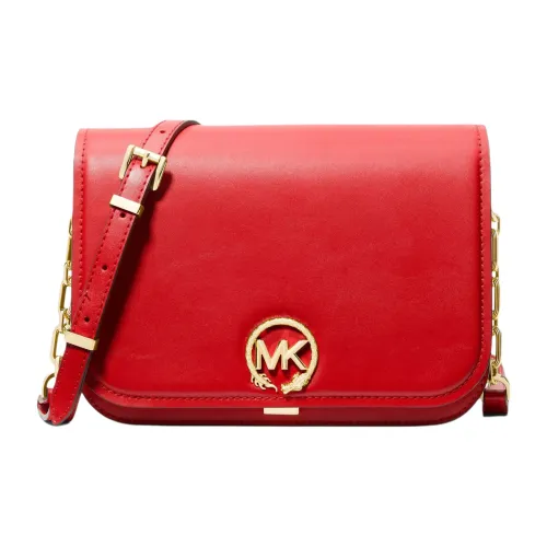 MICHAEL KORS Delancey Искусственная кожа Сумка через плечо Сумка для доставки Средний размер Женский Красный