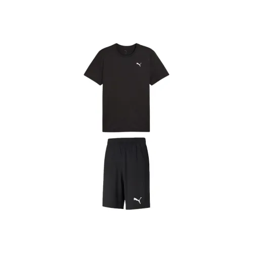 PUMA Комплект Черный Мужской Повседневный Спортивный