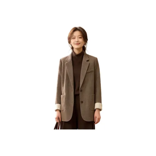 ZUOSAISI Фундук Шоколад Женские Деловые костюмы