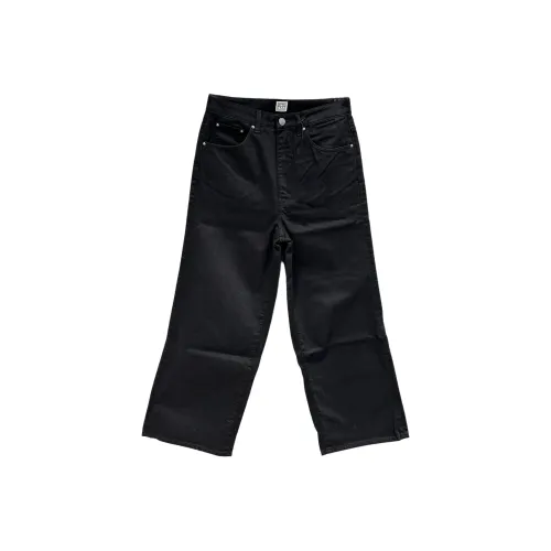 TOTEME Черные Унисекс Джинсы