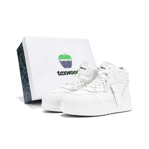 TEXWOOD Амортизация Покрытие Ударостойкость Устойчивость к истиранию Противоскользящие Высокие Кроссовки для скейтбординга Мужские