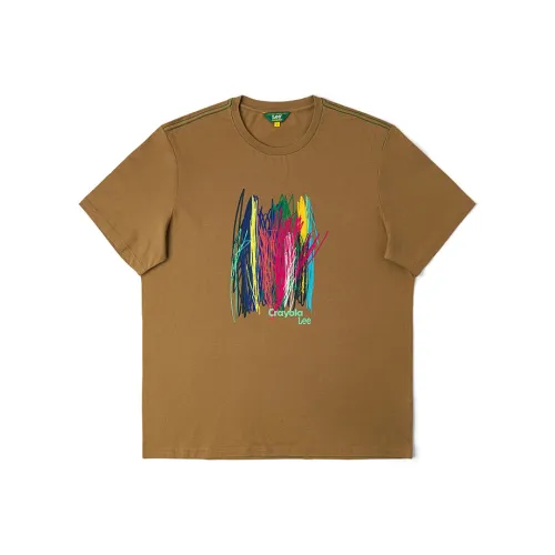 Lee Коричневый Унисекс T-рубашки