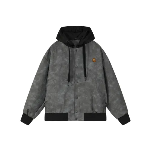 Fingercrox I.t Group Hong KONG FGXX Ape Голова Кожа Куртка Унисекс