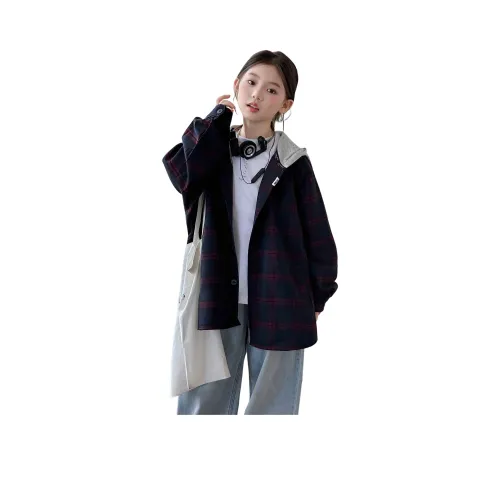 Lanza Повседневный хлопковый пуховик зимний темно-синий подростки