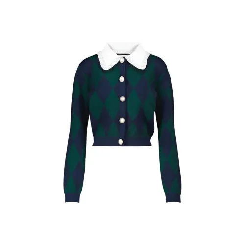 Leather Cat Зеленый Женские Трикотаж