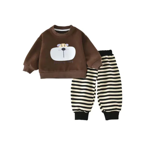 Chiaus Повседневный Спортивный Комплект из Двух Предметов для Малышей и Детей дошкольного возраста