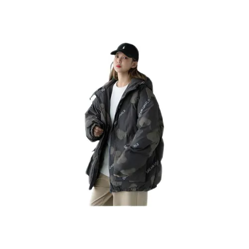 Genius Pooh Женская одежда Пальто Пуховая куртка Унисекс