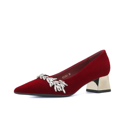 YAFEI XUANYU Грубый каблук Высокие каблуки 4,5 см Женские