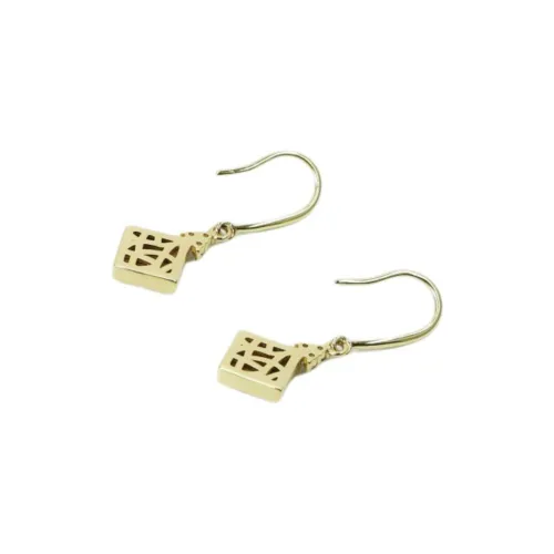 Серьги KRATTI с тигровым глазом женские