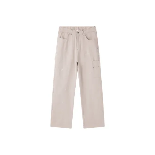 HARSIINCN H25AMXK462 Абрикос Унисекс Повседневные Штаны