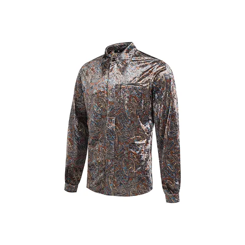 PUBLIC RADIO Шампанское Мужские Рубашки