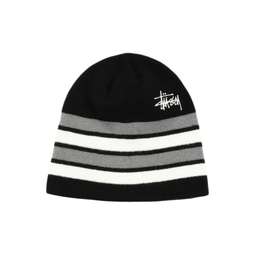 Stussy Акриловые Шапки-бини Унисекс Черный