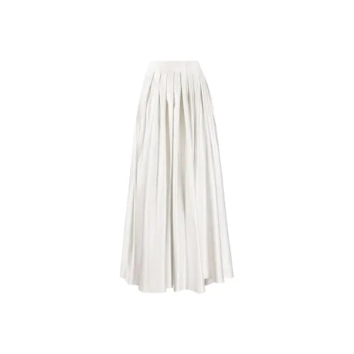 GIORGIO ARMANI Белый Женские Повседневные Длинные Юбки