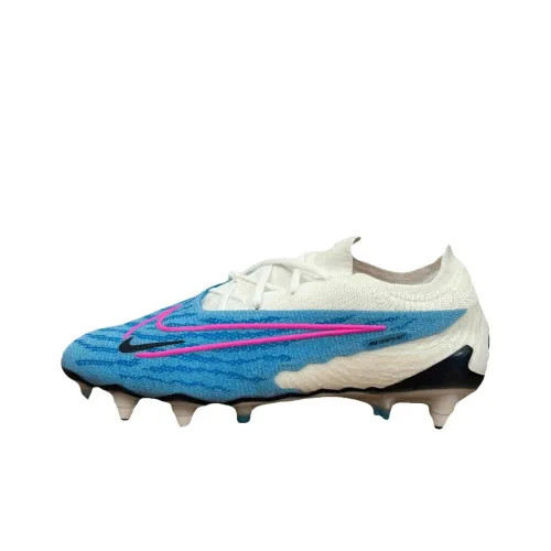 Мужские футбольные бутсы Nike Phantom GX Elite синие и белые