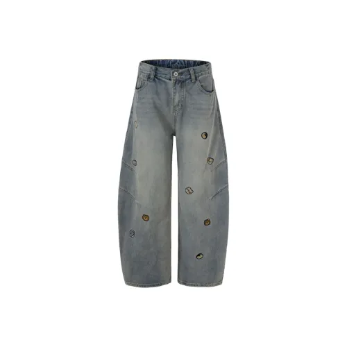 SONGS ALONG Унисекс Джинсы