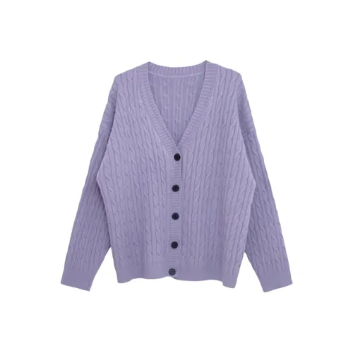 YOUSEKOO Фиолетовый Женский Трикотаж