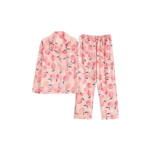 FENTENGCARE Розовый Женский Пижамный Комплект