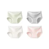 Изумрудный водопад + Классический серый + Белая снежинка + Девичий розовый