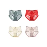 Темно-зеленый + Красный + Проросток желтый + Бобовый розовый