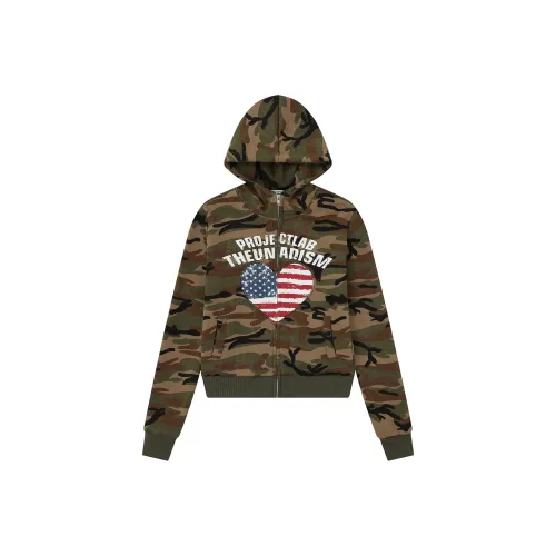 WAYHWEI Камуфляж Женские Свитшоты