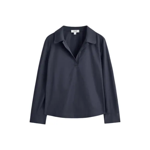 COS Темно-синие женские рубашки