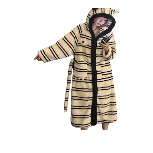 STYUW Лимон Женские Банные халаты