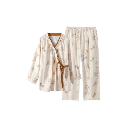 FAVMARTHA Бамбук Dream Женские Пижамные комплекты