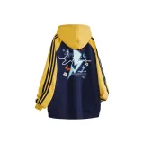 Королевский синий и светло-желтый с флисовой подкладкой (высококачественный флис)