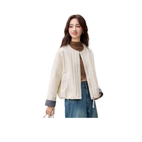 Yi Mengyuan Хлопковый пуховик женский