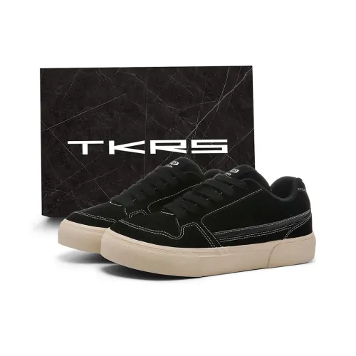 TKRS Износостойкий и Легкий Низкий Топ Скейтборд Кроссовки Мужские Черные