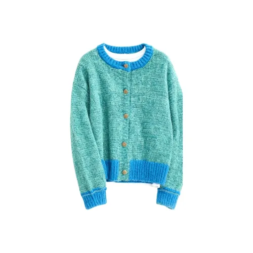 POPO.INFO Зеленый Женский Трикотаж